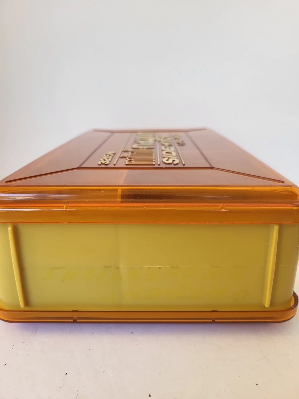 Plano Mini-Magnum Side-Kick Tackle Box in Amber #3215N 1980s